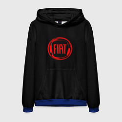 Мужская толстовка FIAT logo red