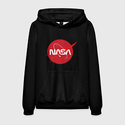 Мужская толстовка Nasa logo red