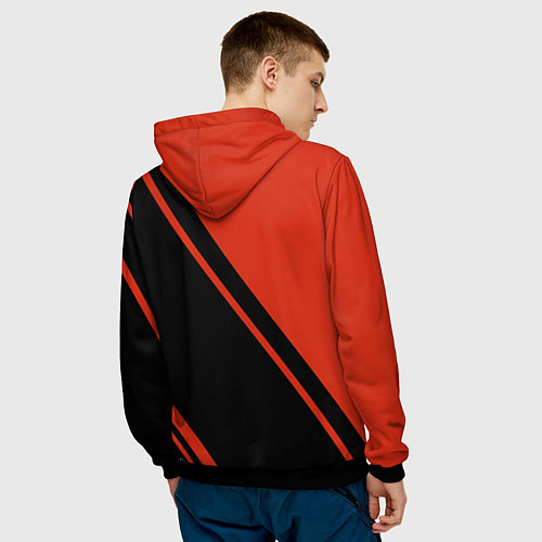 Мужская толстовка Zenless Zone Zero Billy Kid / 3D-Черный – фото 4