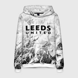 Мужская толстовка Leeds United white graphite