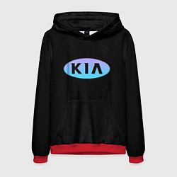 Мужская толстовка KIA logo neon