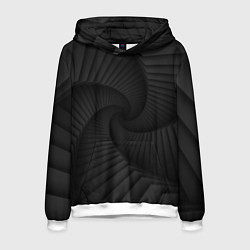 Мужская толстовка Геометрическая темная иллюзия