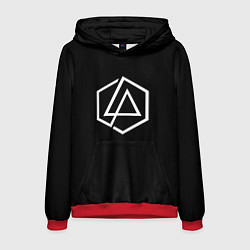 Мужская толстовка Linkin park logo white