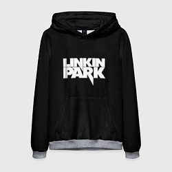 Мужская толстовка Lnkin park logo white