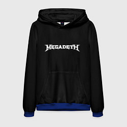 Мужская толстовка Megadeth logo white