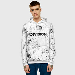 Толстовка-худи мужская The Division dirty ice, цвет: 3D-белый — фото 2