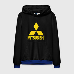 Мужская толстовка Mitsubishi logo yelow