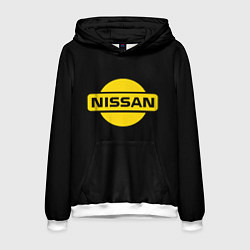 Мужская толстовка Nissan yellow logo