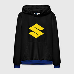 Мужская толстовка Suzuki logo yellow