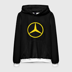 Мужская толстовка Mercedes logo yello