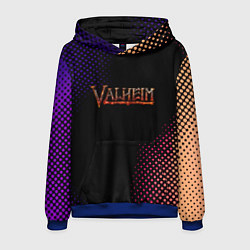 Мужская толстовка Valheim logo pattern