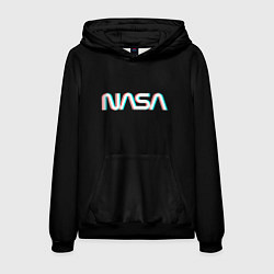 Мужская толстовка NASA glitch