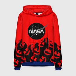 Мужская толстовка Marshmello x Nasa red