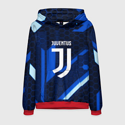 Толстовка-худи мужская Juventus sport geometry steel, цвет: 3D-красный