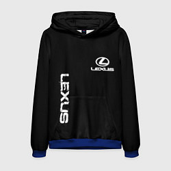 Мужская толстовка Lexus white logo auto