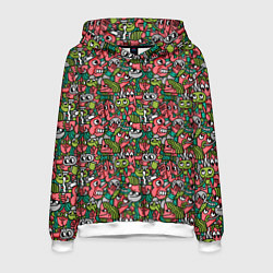 Мужская толстовка Человечки с длинными носами