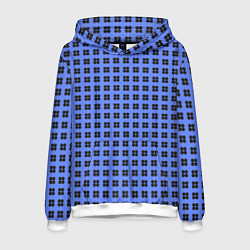 Мужская толстовка Паттерн квадратов из кругов