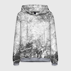 Мужская толстовка Абстракция - серый ветер