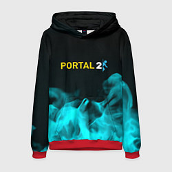 Мужская толстовка Portal fire blue