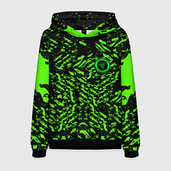 Мужская толстовка Razer краски зелёные