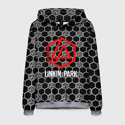 Мужская толстовка Linkin park logo pattern