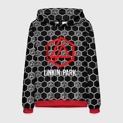 Мужская толстовка Linkin park logo pattern