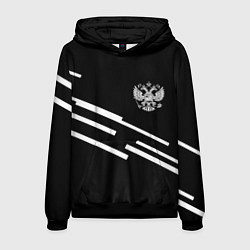 Мужская толстовка Россия геометрия спорт