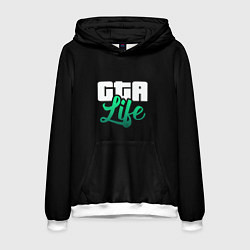 Мужская толстовка GTA life logo