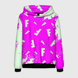 Мужская толстовка Fortnite pattern pink