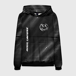 Мужская толстовка Avril Lavigne metal rock lines