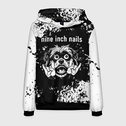 Мужская толстовка Nine Inch Nails рок пес