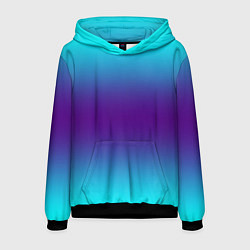 Мужская толстовка Градиент из неона