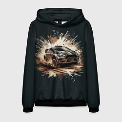 Мужская толстовка Раллийный автомобиль