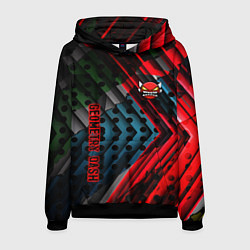 Мужская толстовка Geometry dash game steel