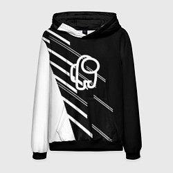 Толстовка-худи мужская Among us pattern sport, цвет: 3D-черный