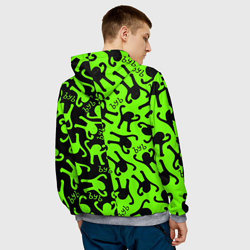 Мужская толстовка Among us x ъуъ съука / 3D-Меланж – фото 4