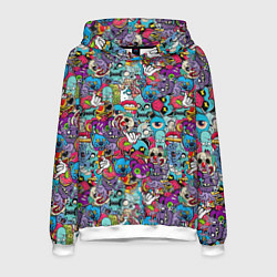 Мужская толстовка Скелеты и монстры