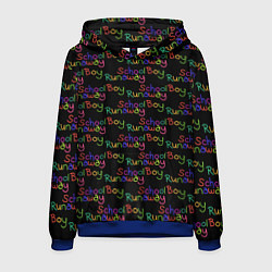 Мужская толстовка Logo - Schoolboy Runaway pattern