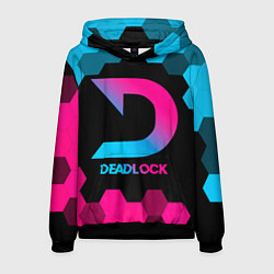 Мужская толстовка Deadlock - neon gradient