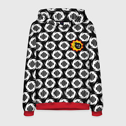 Мужская толстовка Serious Sam logo pattern