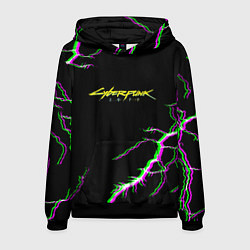Мужская толстовка Cyberpunk storm 2077