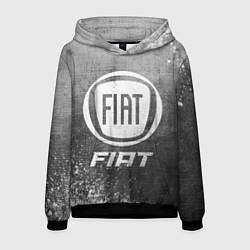 Мужская толстовка Fiat - grey gradient