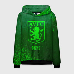 Мужская толстовка Aston Villa - green gradient