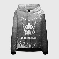 Мужская толстовка Kuromi - grey gradient