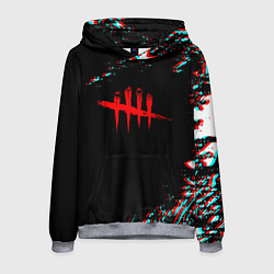 Мужская толстовка Dead by daylight глитч