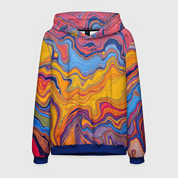 Мужская толстовка Поток разноцветной краски