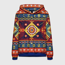 Мужская толстовка Стиль советского ковра узоры и орнамент