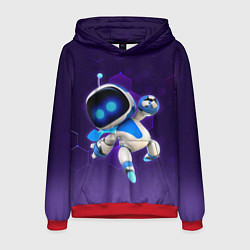 Толстовка-худи мужская Mascot - Astro Bot, цвет: 3D-красный