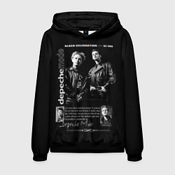 Толстовка-худи мужская Depeche Mode Black Celebration 1986, цвет: 3D-черный