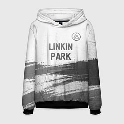 Мужская толстовка Linkin Park - white gradient посередине